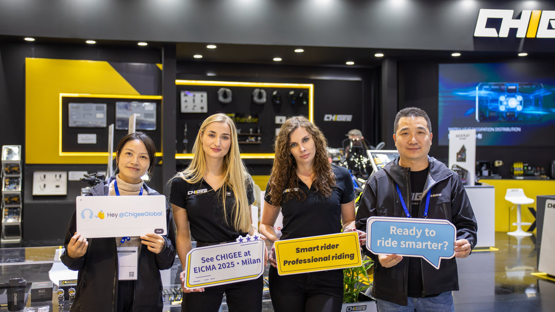 CHIGEE at EICMA 2025 – Motorcycle Tech and Inspiration
