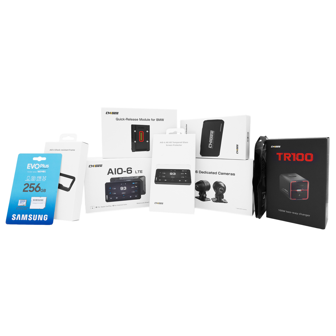 AIO-6 BMW PRO RIDER BLACK WEEK BUNDLE